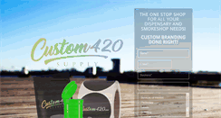 Desktop Screenshot of custom420.com